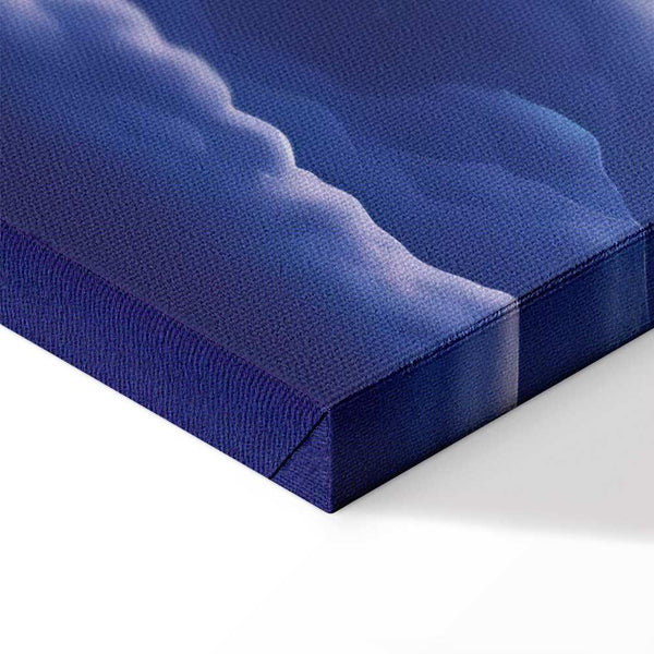 Quadro - Night Concert in the Mountains: Clouds Illuminated by the Last Rays of the Sun