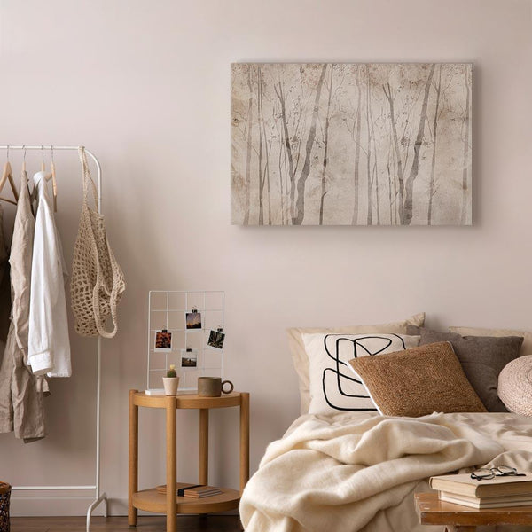 Quadro - Beige Forest of Thoughts (1 Part) Wide