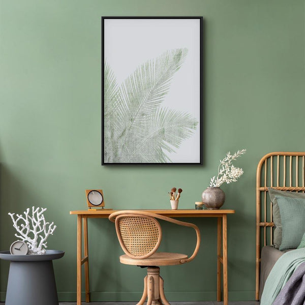 Quadro - Velvet Green (1 Part) Vertical