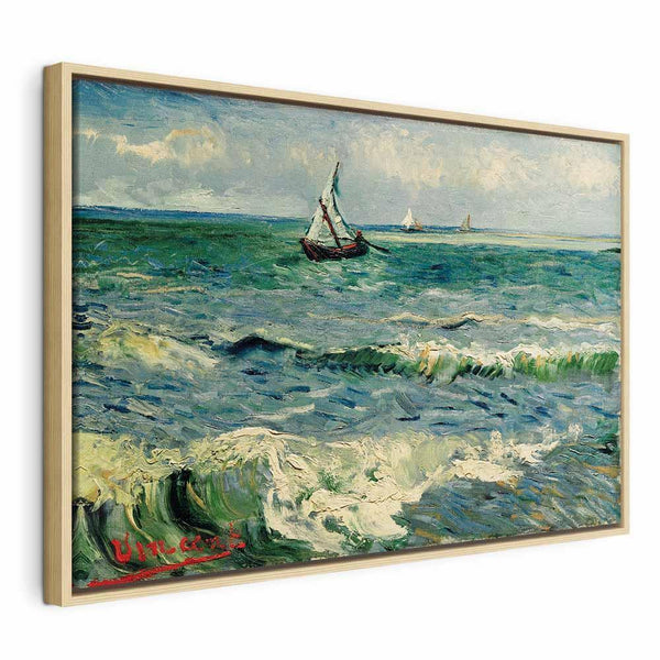 Quadro - Vincent van Gogh – Seascape at Saintes-Maries