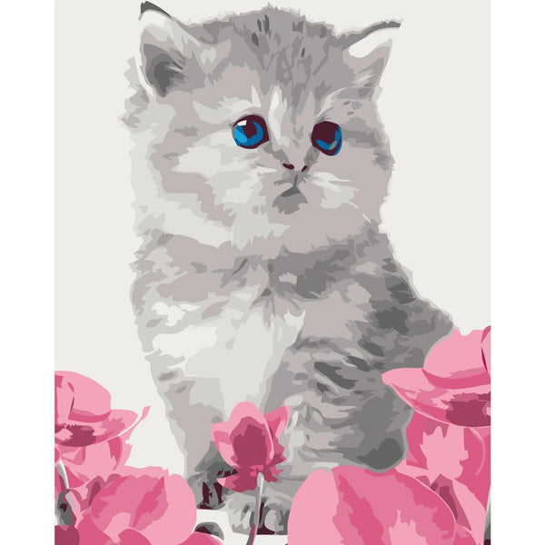 Quadro fai da te - Kitty Cat