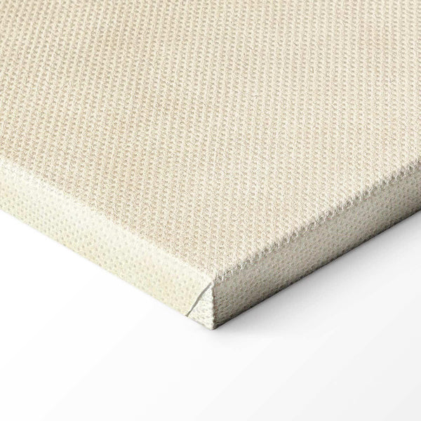 Quadro - Lines and shapes – bead labyrinth on a pale washed background