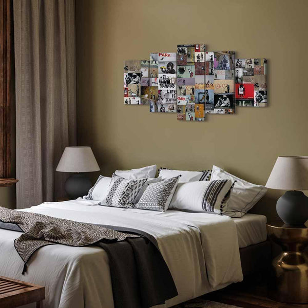 Quadro - Art of Collage: Banksy IV