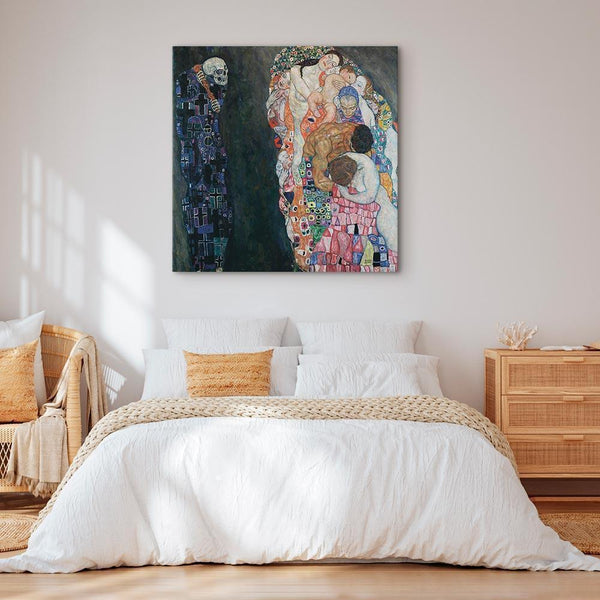 Quadro - Gustav Klimt – Death and Life