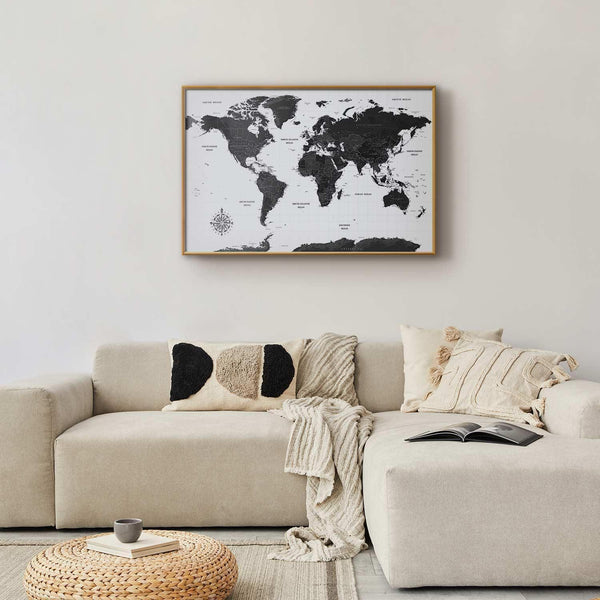 Poster - Monochromatic Map