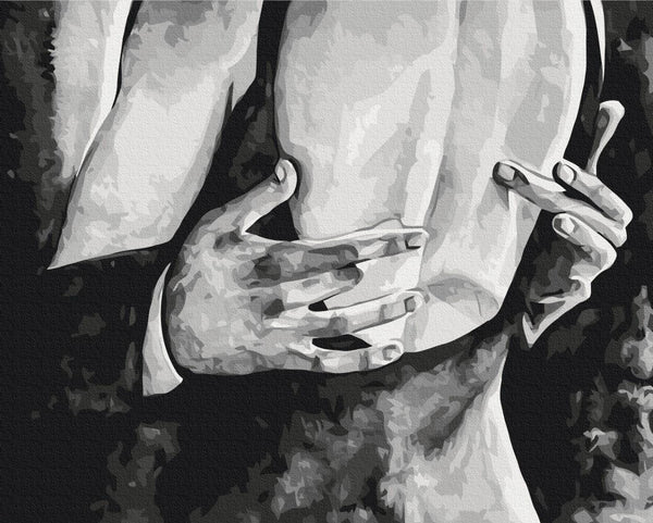 Quadro fai da te - Hug me