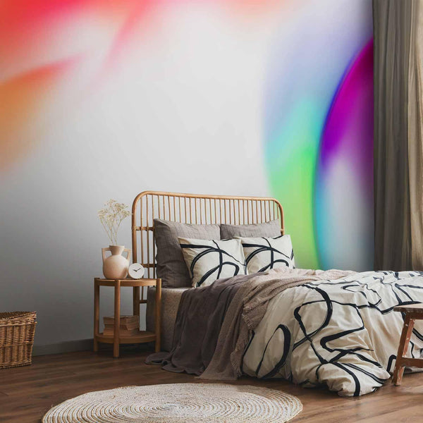Carta da parati - Abstraction - Strong Colors of Irregular Shapes - Multicolor