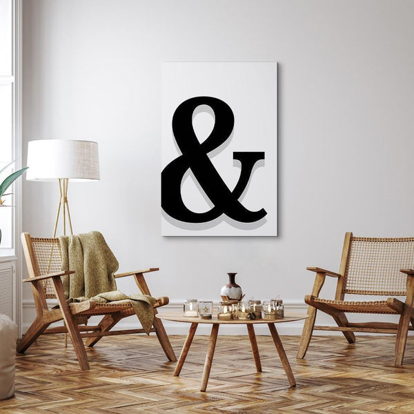 Quadro - Decorative Letter (1 Part) Vertical