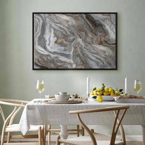 Quadro - Stone abstractions – marble structures in neutral shades