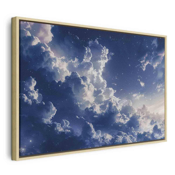 Quadro - Starry Clouds and Delicate Light Over a Corner of the Sky