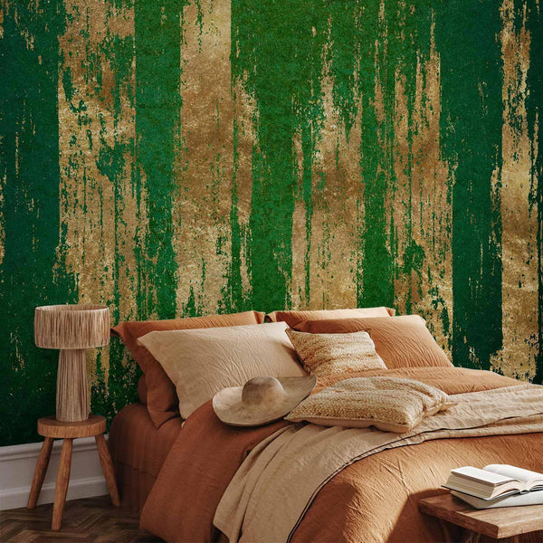 Carta da parati - Golden-Green Expression