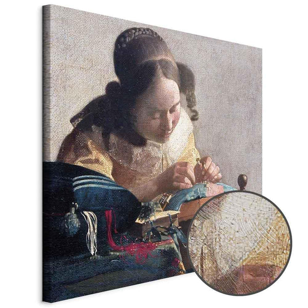 Quadro - Jan Vermeer – The Lacemaker