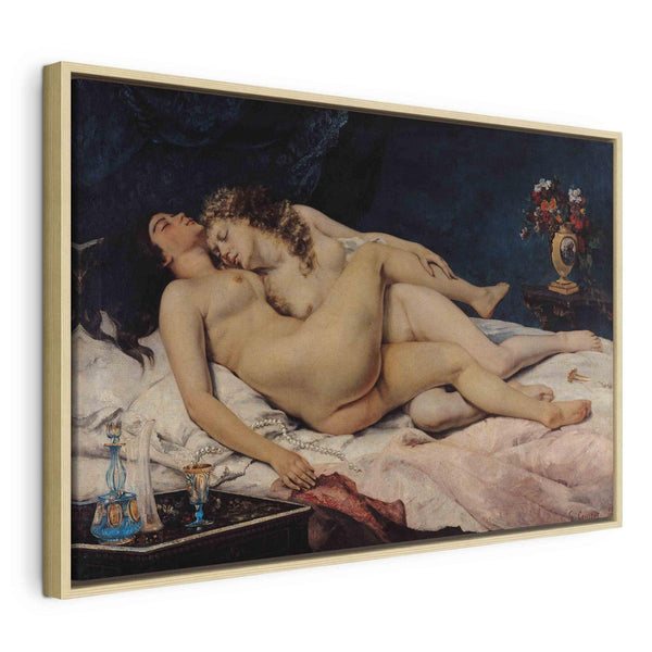 Quadro - Gustave Courbet – Sleeping