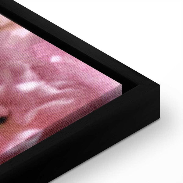 Quadro - Flowery Glamour (1-part) - Flower Petals in Shades of Pink