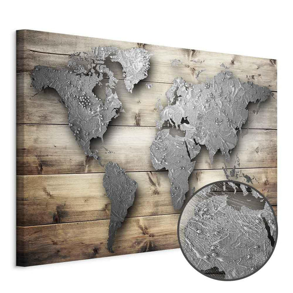 Quadro - Silver World