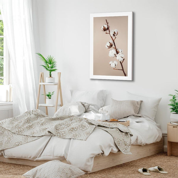 Quadro - Softness of Cotton (1 Part) Vertical