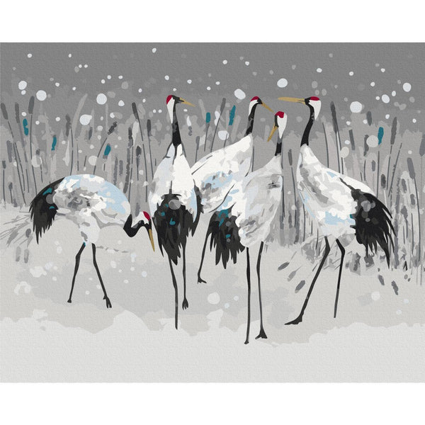 Quadro fai da te - Stork Family