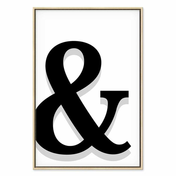 Quadro - Decorative Letter (1 Part) Vertical