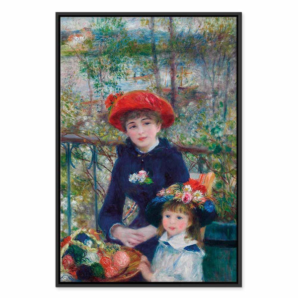 Quadro - Pierre-Auguste Renoir – Two Sisters (On the Terrace)