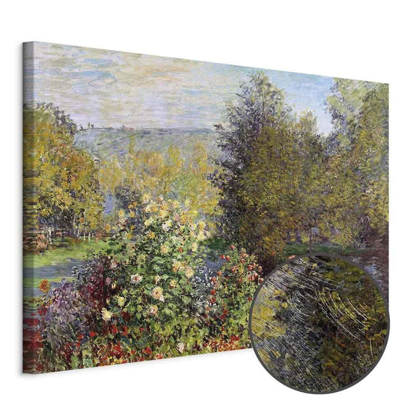 Quadro - Claude Monet – Garden at Montgeron (detail)