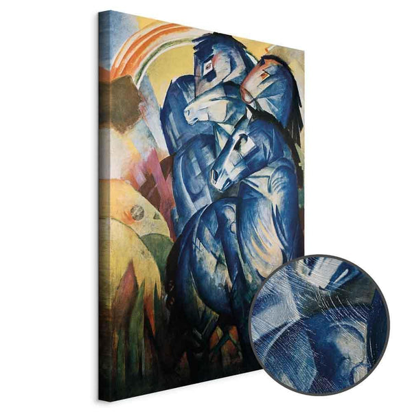 Quadro - Franz Marc – The tower of blue horses