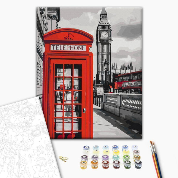 Quadro fai da te - Telephone Booth