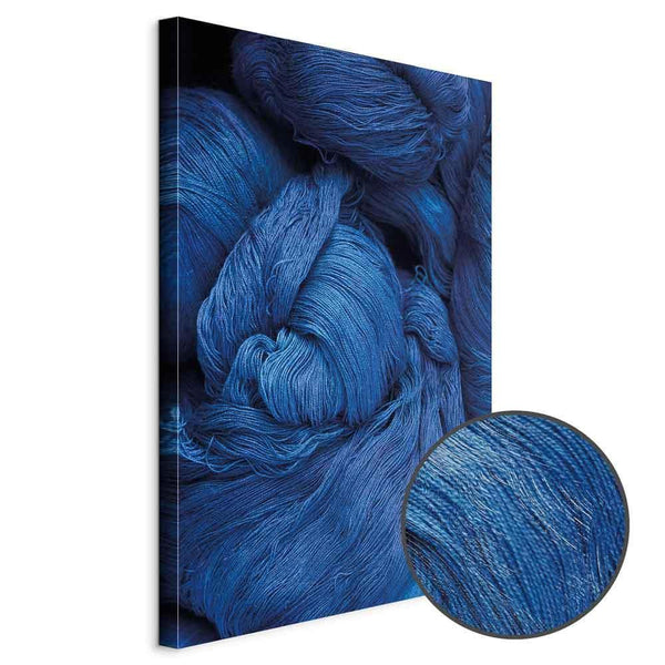 Quadro - Blue Worsted (1 Part) Vertical