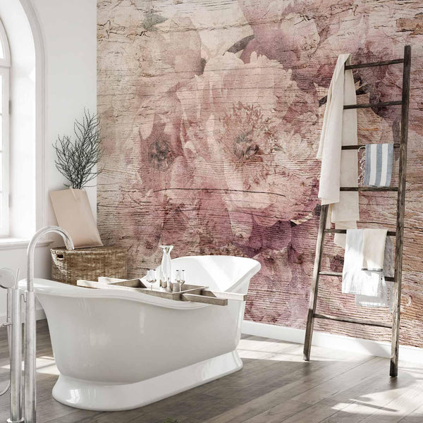 Carta da parati - Flowers on Boards