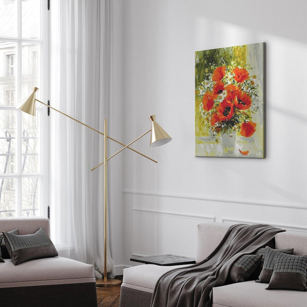 Quadro fai da te - A bouquet of wild poppies