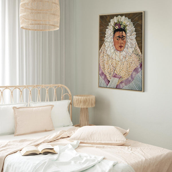 Quadro - Frida Kahlo – Self-Portrait as a Tehuana (Diego on My Mind)