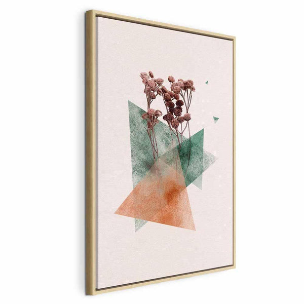 Quadro - Modernist Flower (1 Part) Vertical