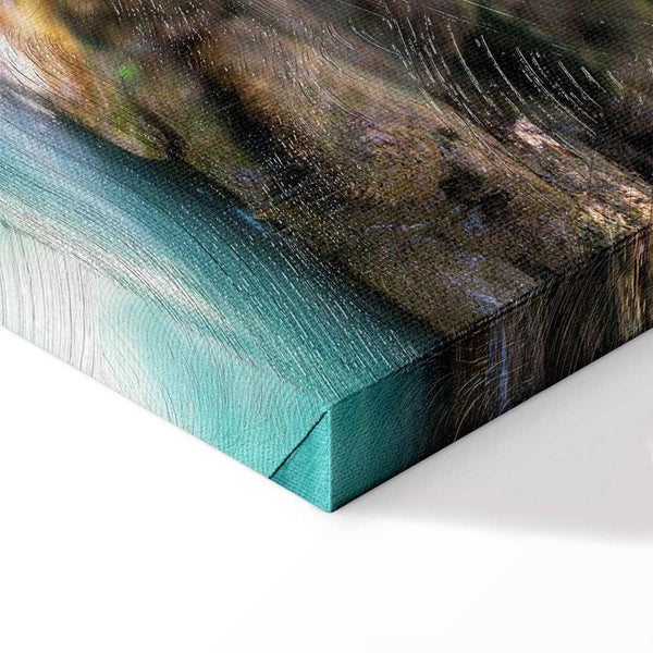 Quadro - Nature: Forest Waterfall