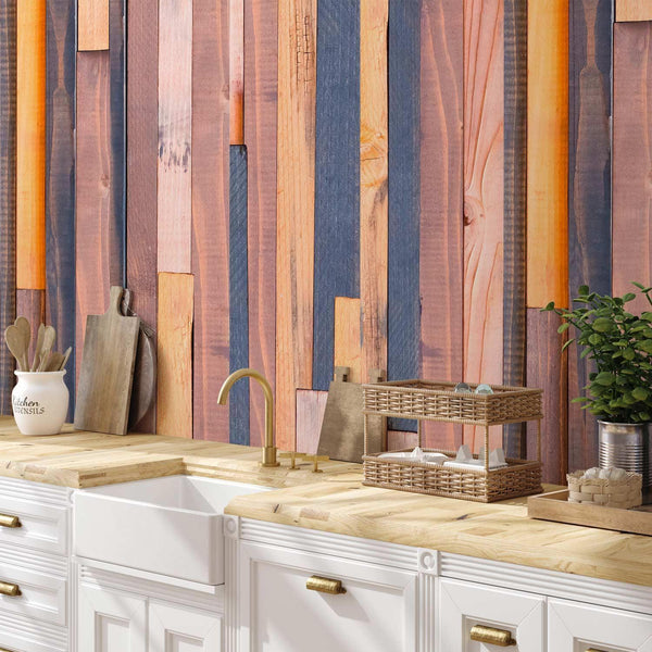 Carta da parati - Patto di legno