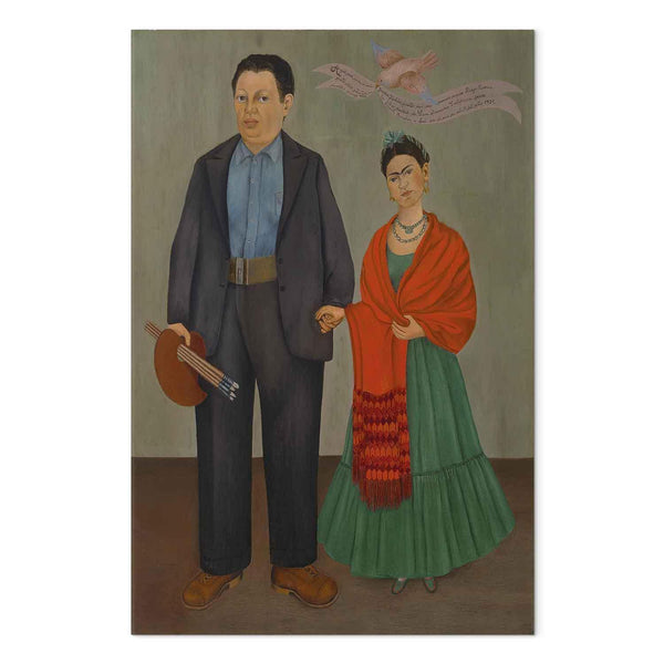 Quadro - Frida Kahlo – Frida and Diego Rivera