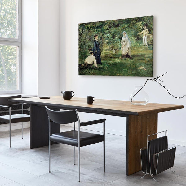 Quadro - Edouard Manet – The Croquet Party in Paris