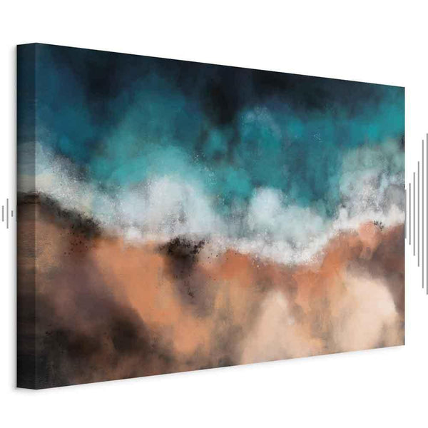 Quadro - Waves in the Sand (1 Part) Wide