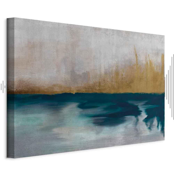 Quadro - Golden Grasses (1 Part) Wide