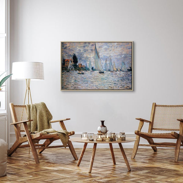 Quadro - Claude Monet - Sailboats, Regatta in Argenteuil