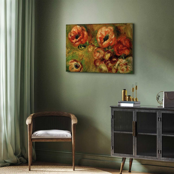 Quadro - Pierre-Auguste Renoir – Les Anémones