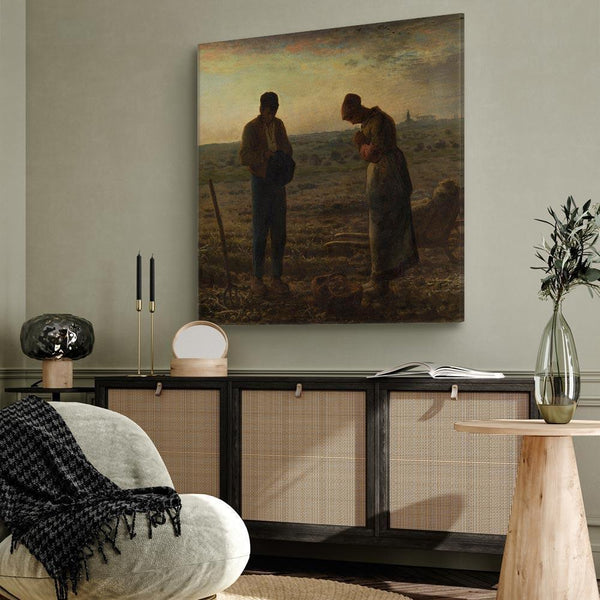 Quadro - Jean-François Millet – The Angelus