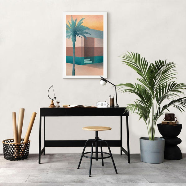 Quadro - Pastel Alley (1 Part) Vertical