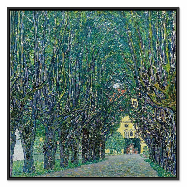 Quadro - Gustav Klimt – Avenue in the Park of Schloss Kammer