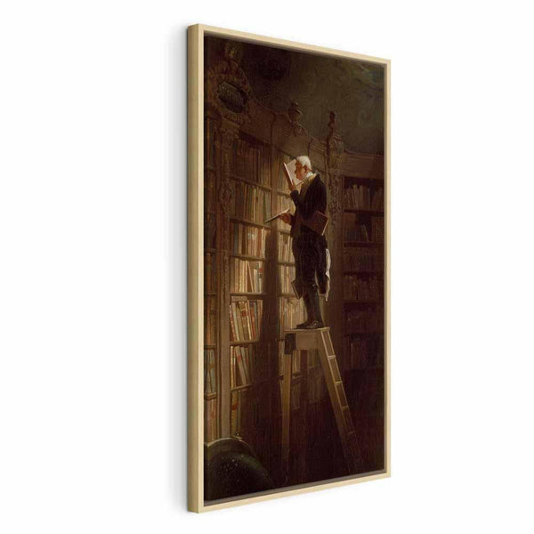 Quadro - Carl Spitzweg – The Bookworm