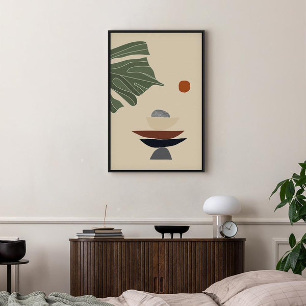 Quadro - On the Sunny Terrace (1 Part) Vertical