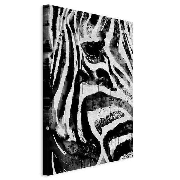Quadro - Striped Nature (1 Part) Vertical