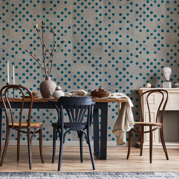 Carta da parati - Dots on Concrete