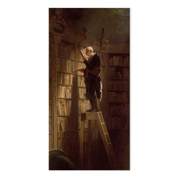 Quadro - Carl Spitzweg – The Bookworm