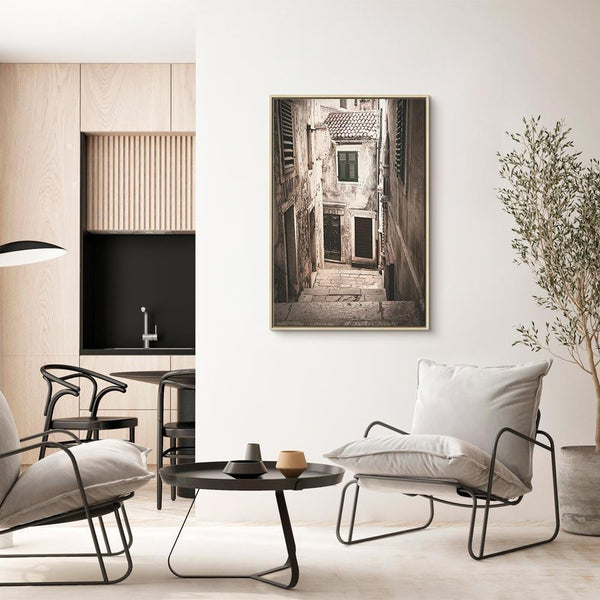 Quadro - Retro Alley (1 Part) Vertical