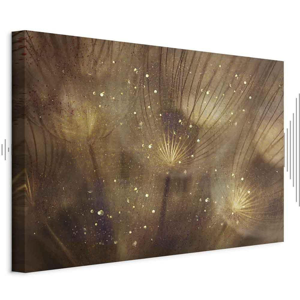 Quadro - Golden Dandelions (1 Part) Wide