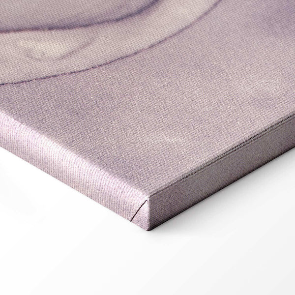 Quadro - Watercolour abstraction - powder pink marble with gold accents